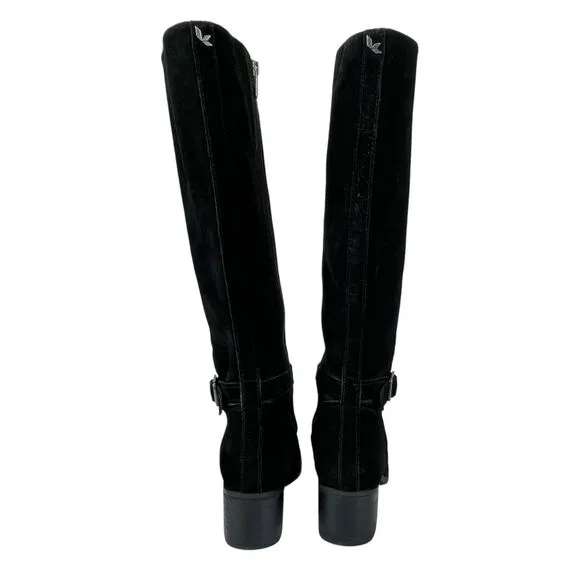 Koolaburra by UGG | Women's 5 | Madeley‎ Black Suede Knee High Boots