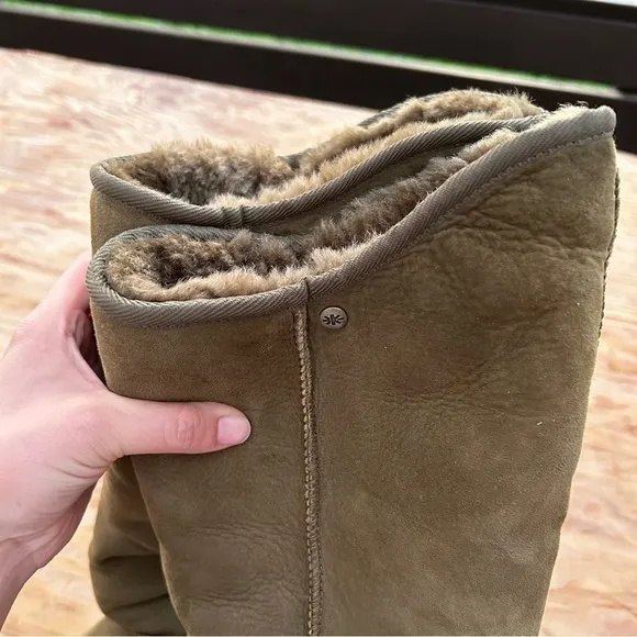 Koolaburra knee high suede boots