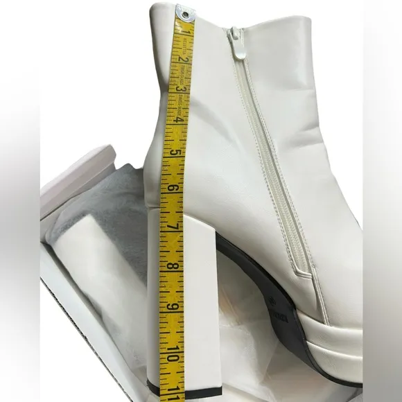 KOREAN FASHION Women’s chunky heels ankle platform GO GO boots shoes size 10