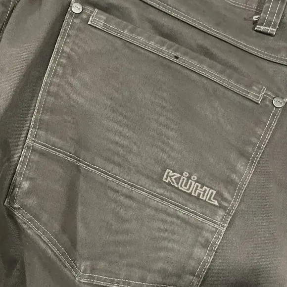 Kuhl Pants Mens 38x34 Gray Hiking Climbing Trekking Outdoor Work Stretch Pants