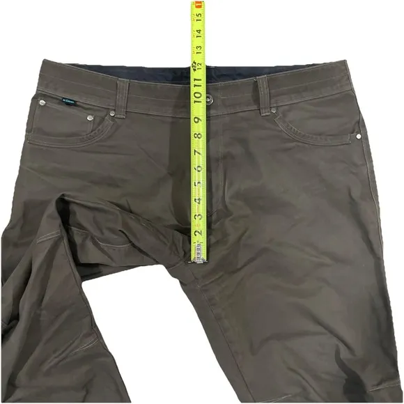 Kuhl Pants Mens 38x34 Gray Hiking Climbing Trekking Outdoor Work Stretch Pants
