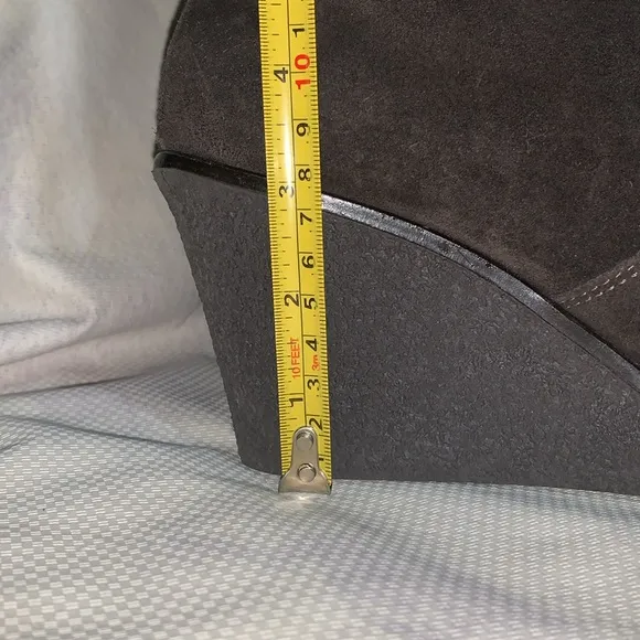 LaCanadienne knee high boots with wedge heel, water proof
