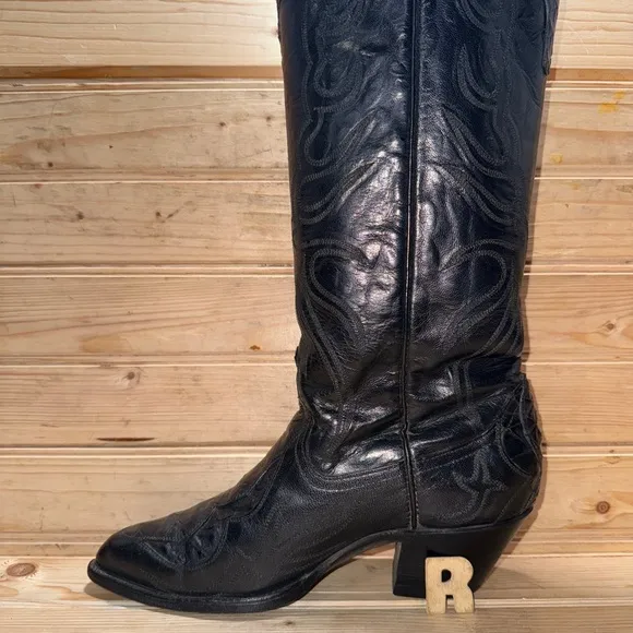 Larry Mahan Pre-Ban Women’s Anteater Exotic Cowgirl Boots Size 8.5 B