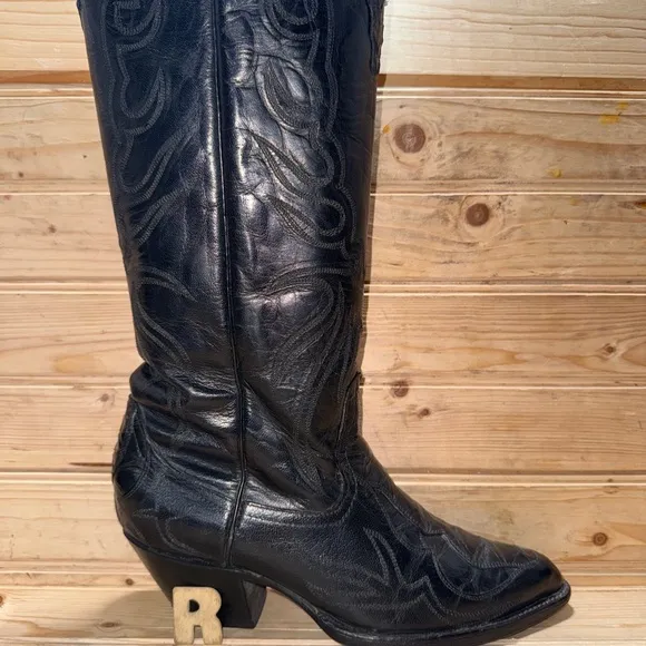 Larry Mahan Pre-Ban Women’s Anteater Exotic Cowgirl Boots Size 8.5 B
