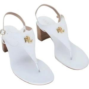 Lauren Ralph Lauren RL White Westcott II Sandal - Size 9M