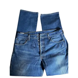 Levi’s 501 Straight Leg Jeans W35 L32 Button Fly Vintage Fit Classic Denim