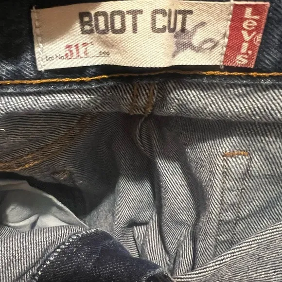 Levi’s 517 Bootcut Jeans – Men’s – Size 36 x 32 – Blue – Vintage 90s/00s