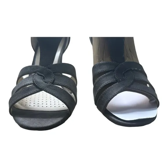 LIFESTRIDE Caramel Dress Sandals in gray stone