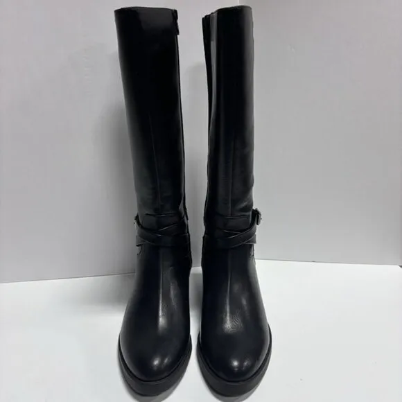 LifeStride Women’s Brittany, Black Knee High Boots, Size 9.5 Wide