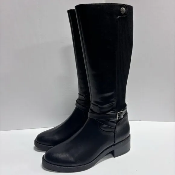 LifeStride Women’s Brittany, Black Knee High Boots, Size 9.5 Wide