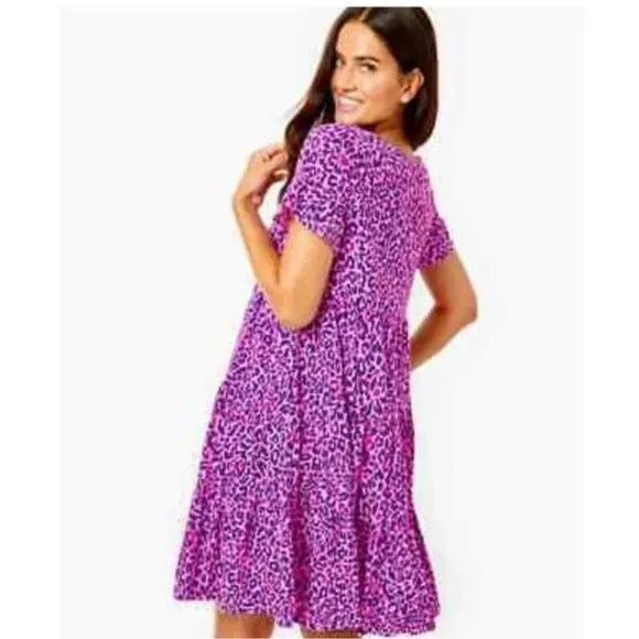 Lilly Pulitzer Jodee dress in purple Berry My Favorite Spot size small NWT