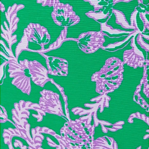 Lilly Pulitzer Montrey Stretch Shift in Brazilian Green NWT - Size 10