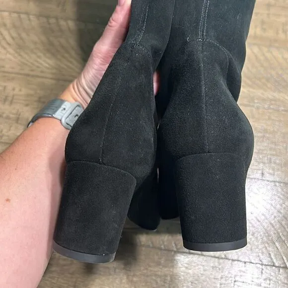 L.K. Bennett stretch suede knee-high boots size 36 1/2