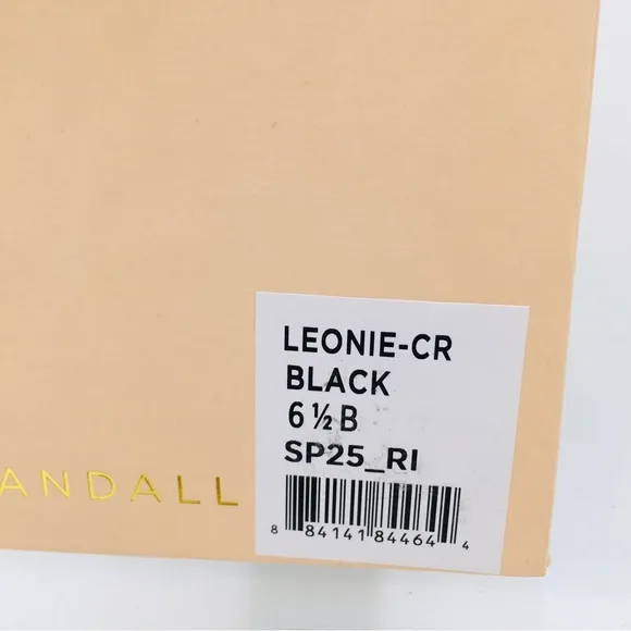 Loeffler Randall Black Crochet Ballet Flat Women’s Size 6.5 B