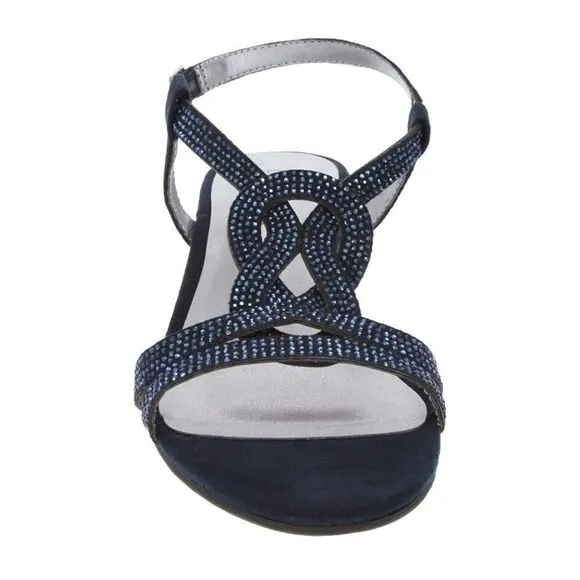 London Fog Women’s Sandals sz 6 Demi-Wedge NEW # Bag AA-29