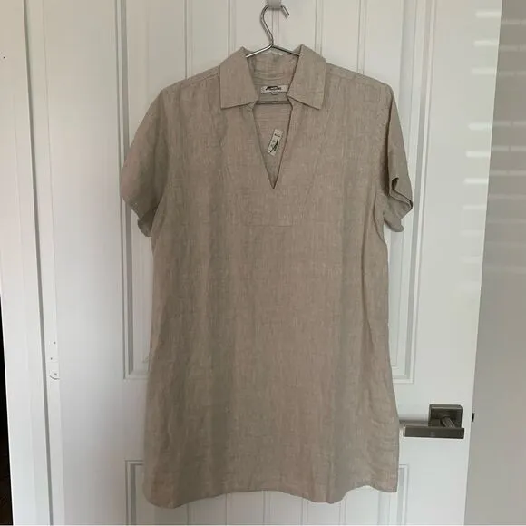 Madewell Linen Dress M