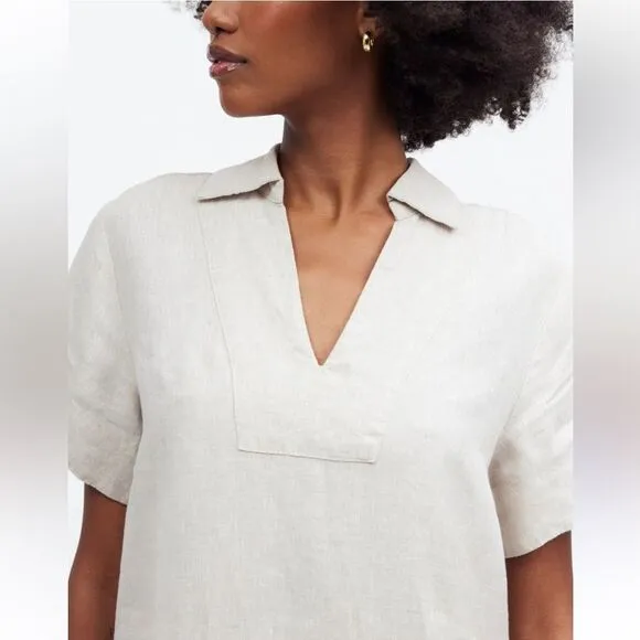 Madewell Linen Dress M