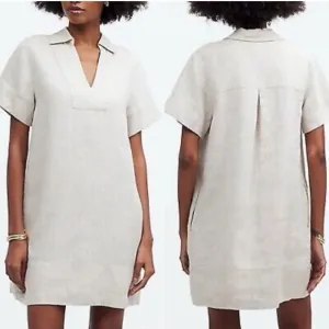 Madewell Linen Dress M