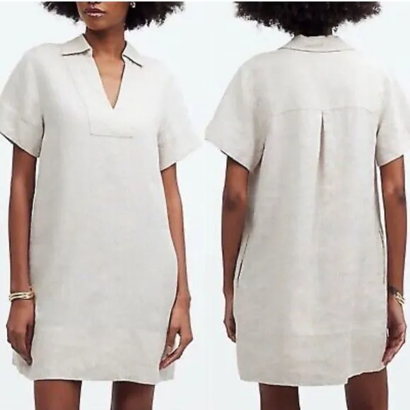 Madewell Linen Dress M