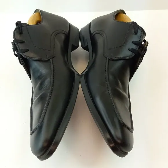 Magnanni Black Leather Men Dress Shoes (7.5 US)