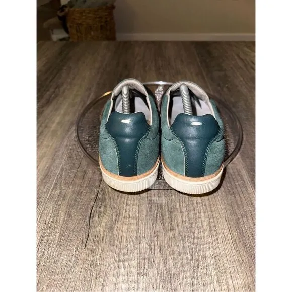 Maison Martin Margiela MM22 Green Leather Slip On Shoes 43