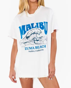 Malibu Beach Tee In White
