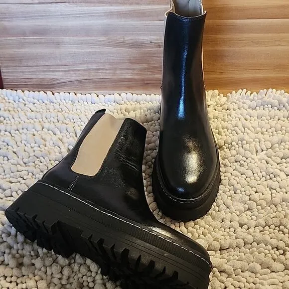 MARC FISHER PAULINE WOMAN 9 CUSTOMIZED BLACK COLOR SHIFT NWOB