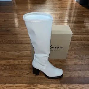 Matisse Delaney High Shaft Boots Creamy Bone White Women’s Size 5