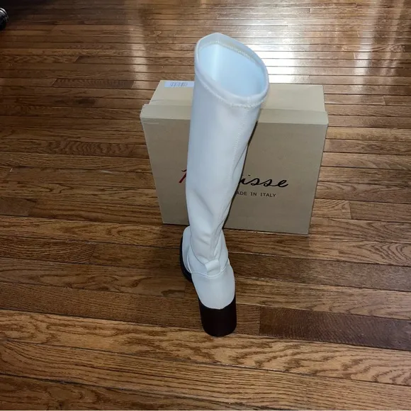 Matisse Delaney High Shaft Boots Creamy Bone White Women’s Size 5