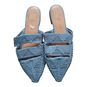 Matisse Women's Blue Woven Slip-On Shoes