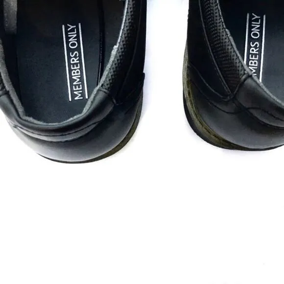 Members Only Wing Tip Oxfords Shoes Men's Dress Comfort Bedford Black 12 NWB