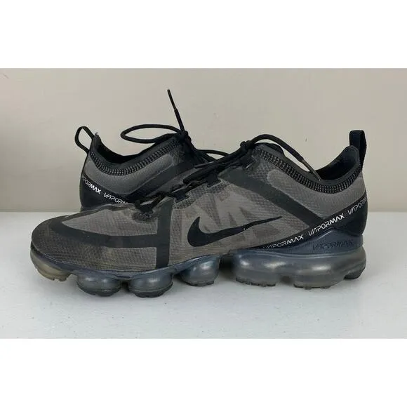 Men Nike Vapormax 2019 Triple Black athletic shoes sneakers AR6631-004, 11