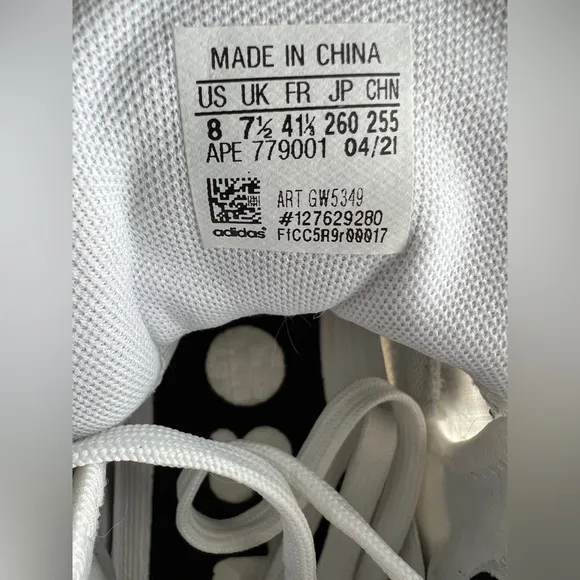 Mens Adidas Harden Vol. 5 Futurenatural Polka Dot Running Athletic Sneakers Sz 8