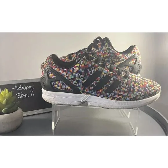 Men's Adidas Torsion Prism Multicolor Athletic Sneaker Size 11
