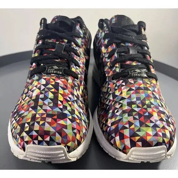 Men's Adidas Torsion Prism Multicolor Athletic Sneaker Size 11