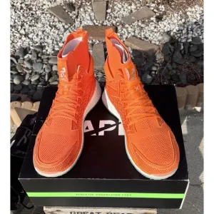 Men's Athletic Propulsion Labs APL Concept X Orange Basketball Shoes / Sze 14