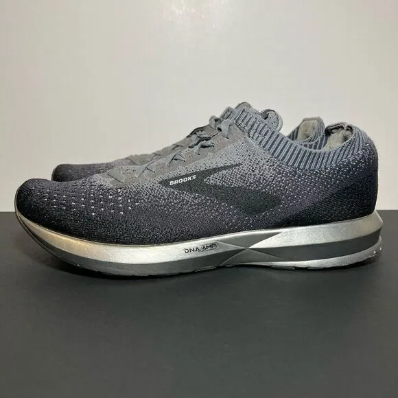 Mens BROOKS Levitate 2 Gray Athletic Shoes / Size 9