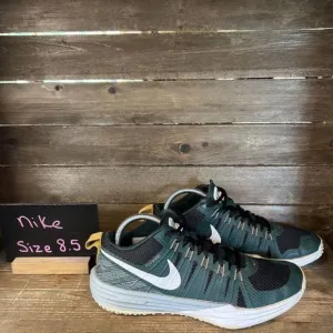 Mens Nike Lunar TR1 LE Michigan‎ State Athletic Shoes Sneakers Size 8.5 M GUC