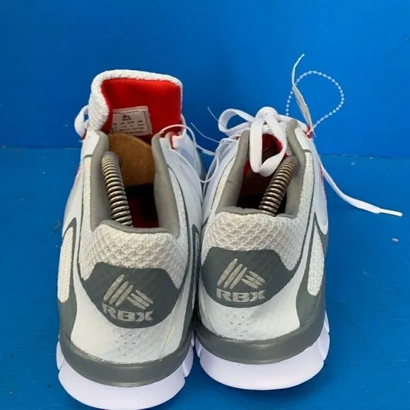 🔥Mens Reebok Knit Rbx Shoes Size 8 Running Athletic Black White Wore Once!!