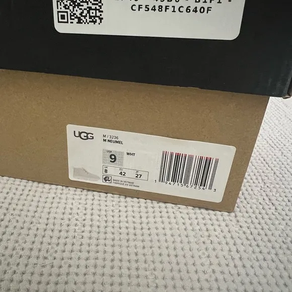 Men's White Ugg boots