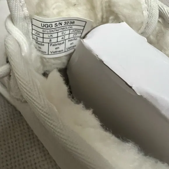 Men's White Ugg boots
