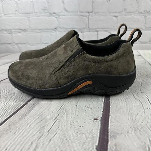 Merrell Men‎ Jungle Moc Casual Gunsmoke Nubuck Men’s Sz 7 J60787