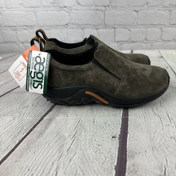 Merrell Men‎ Jungle Moc Casual Gunsmoke Nubuck Men’s Sz 7 J60787
