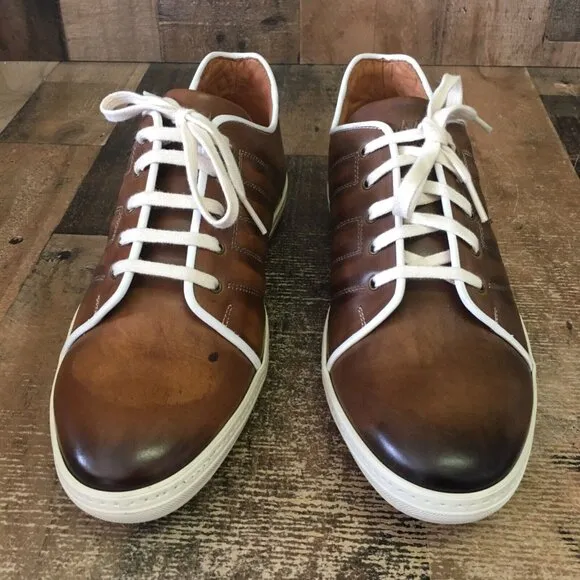 Mezlan Balboa Dress Sneakers Oxford Leather Shoes Mens 9.5 M