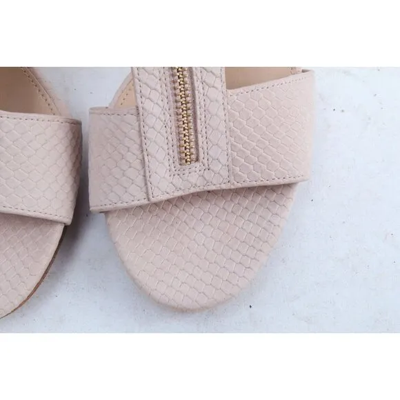 Michael Kors Berkeley T Strap Platform Dress Sandals Women's Sz 9.5 Shoes