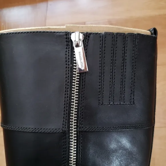 Michael Kors Black Preston Boots Size 5.5