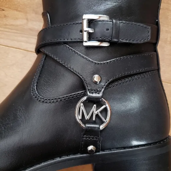 Michael Kors Black Preston Boots Size 5.5