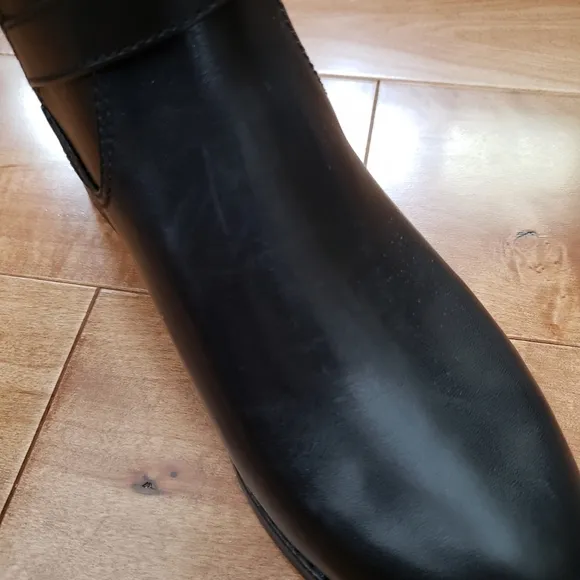Michael Kors Black Preston Boots Size 5.5