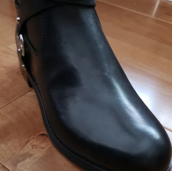 Michael Kors Black Preston Boots Size 5.5