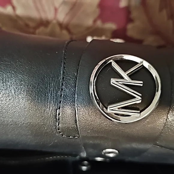 Michael Kors Heather Tall Black Leather Knee High Riding Boots 8